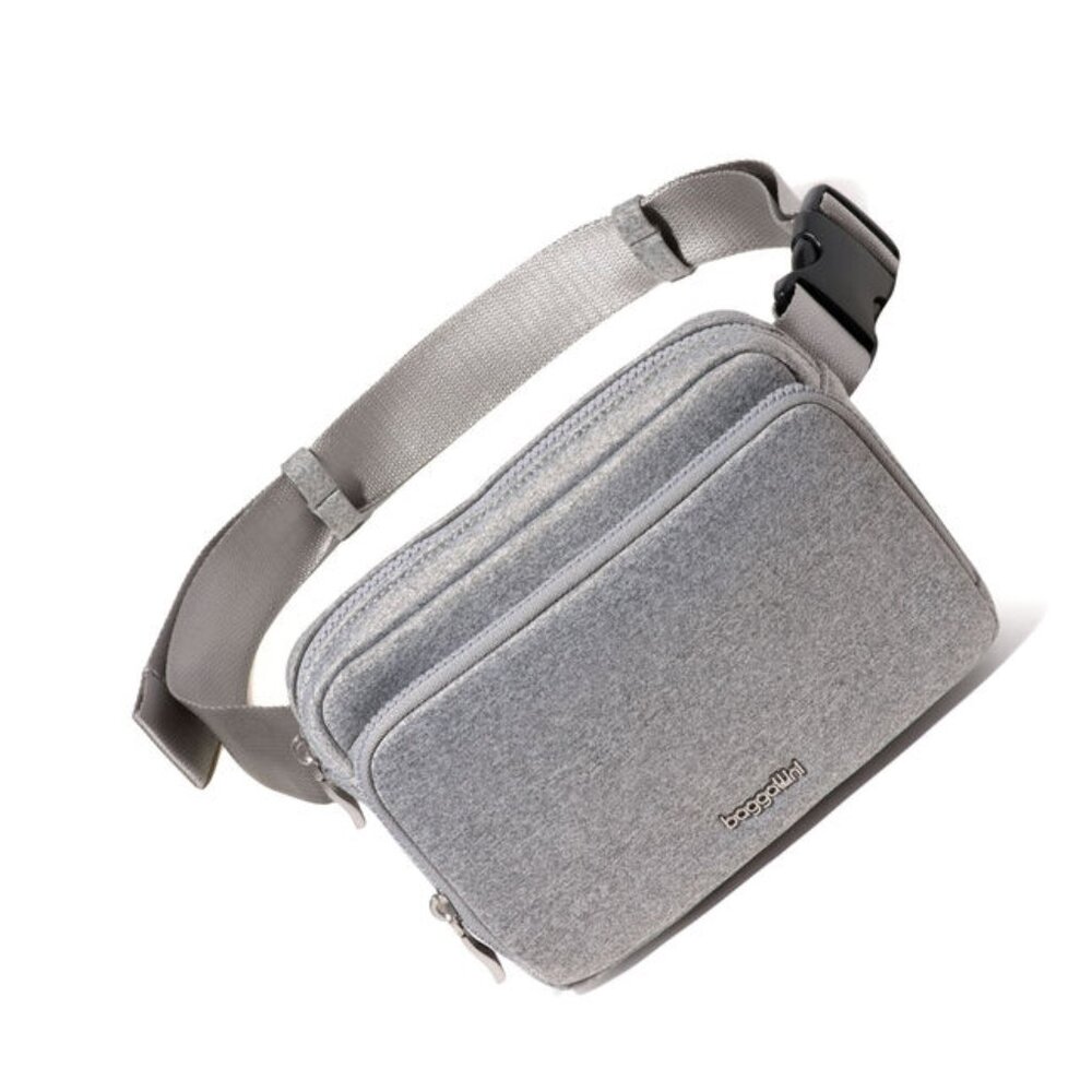 Baggallini Heather Grey Modern Belt Bag Sling/NWT
